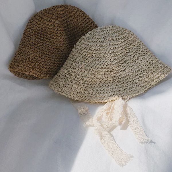 Korean child wide eaves straw hat girl lace wearing leisure vacation sunshade hat
Korean child wide eaves straw hat girl lace wearing leisure vacation sunshade hat