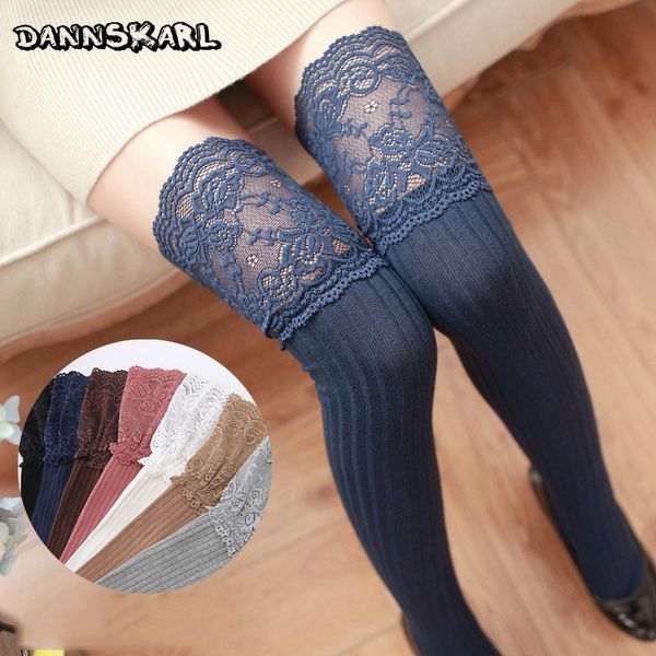 2017 new japanese style women lace stockings winter stripe overknee stockings thigh high cotton female woman hosiery, Black;white
2017 new japanese style women lace stockings winter stripe overknee stockings thigh high cotton female woman hosiery, Black;white