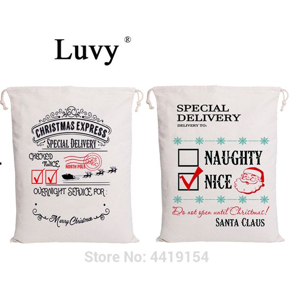 luvy 50pcs drawstring santa sack 6 styles customized christmas bags santa claus party kid toy canvas personalized gift
luvy 50pcs drawstring santa sack 6 styles customized christmas bags santa claus party kid toy canvas personalized gift
