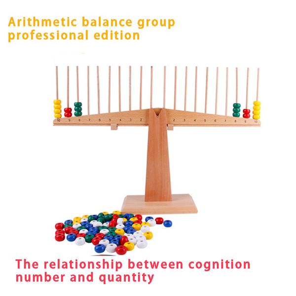 montessori mathematics enlightenment teaching early education professional version of balance group children's wooden toys
montessori mathematics enlightenment teaching early education professional version of balance group children's wooden toys