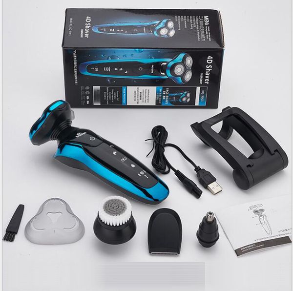 4d electric razor shaver beard nose trimmer trimer machine for shaving machine for men barbeador rechargeable wet dry waterproof
4d electric razor shaver beard nose trimmer trimer machine for shaving machine for men barbeador rechargeable wet dry waterproof