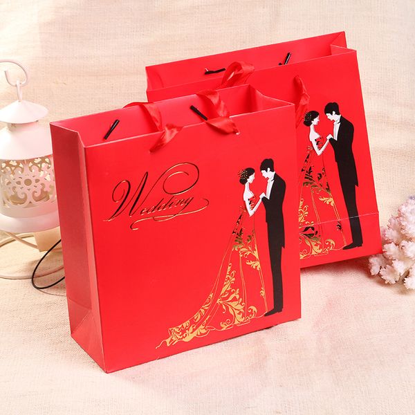 chinese traditional red bride and groom wedding gift paper bag portable candy bags
chinese traditional red bride and groom wedding gift paper bag portable candy bags