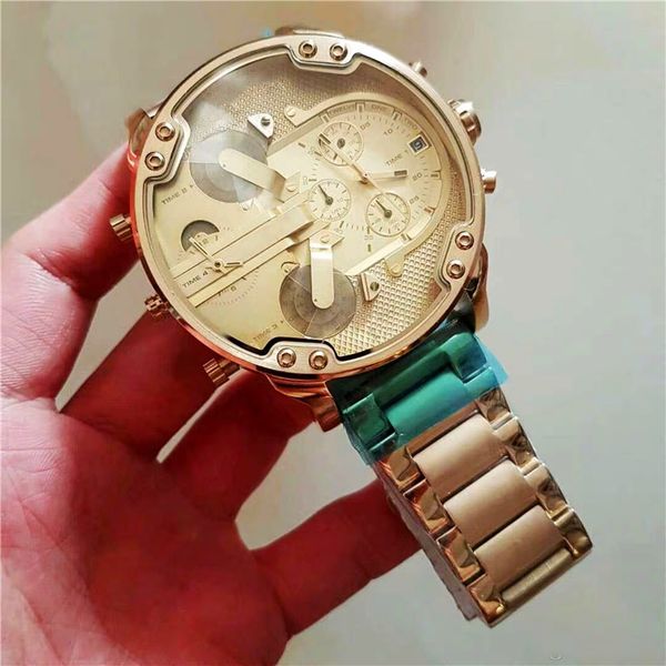 new men's quartz watch - dz7399 men's military sports watch fashion large dial dz watch, Slivery;brown
new men's quartz watch - dz7399 men's military sports watch fashion large dial dz watch, Slivery;brown