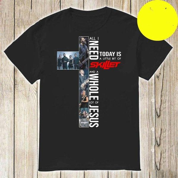 all i need today is a little bit of skillet and a whole lot of jesus t-shirt tee shirt custom screen printed, White;black
all i need today is a little bit of skillet and a whole lot of jesus t-shirt tee shirt custom screen printed, White;black