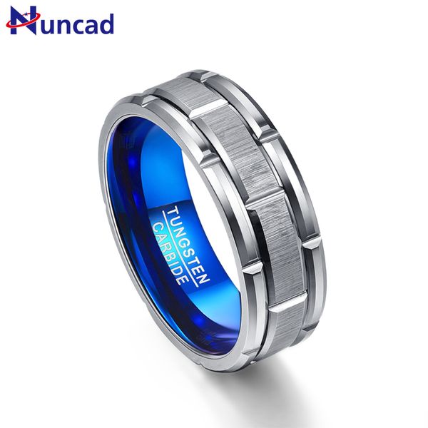 nuncad t062r unique engagement ring combination ring hole blue 8mm wide tungsten steel ring size 7-12 j190714, Slivery;golden
nuncad t062r unique engagement ring combination ring hole blue 8mm wide tungsten steel ring size 7-12 j190714, Slivery;golden