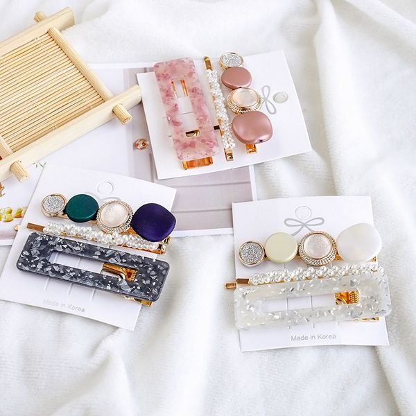 hair accessories pearl clip set europe and america fashion women's girl's cute acrylic rectangular clips for women
hair accessories pearl clip set europe and america fashion women's girl's cute acrylic rectangular clips for women