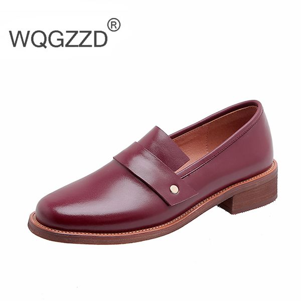 oxford shoes women's casual shoes genuine leather literary retro british style loafers women's oxford mujer, Black
oxford shoes women's casual shoes genuine leather literary retro british style loafers women's oxford mujer, Black