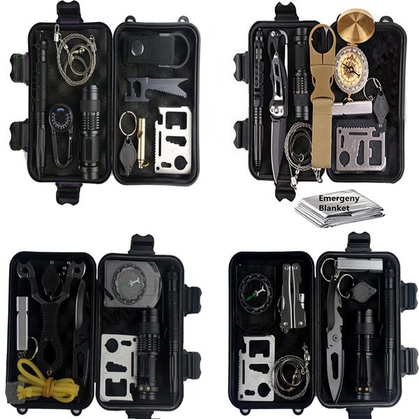 10 in 1 survival kit set outdoor edc camping equipment travel multifunction first aid sos emergency supplies tactical+slingshot
10 in 1 survival kit set outdoor edc camping equipment travel multifunction first aid sos emergency supplies tactical+slingshot