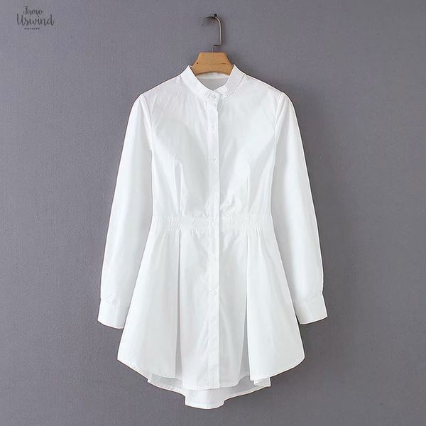 elegant women stand collar hem irregular pleats ls2766 blouse casual shirts lady business feminina blusas chic white
elegant women stand collar hem irregular pleats ls2766 blouse casual shirts lady business feminina blusas chic white