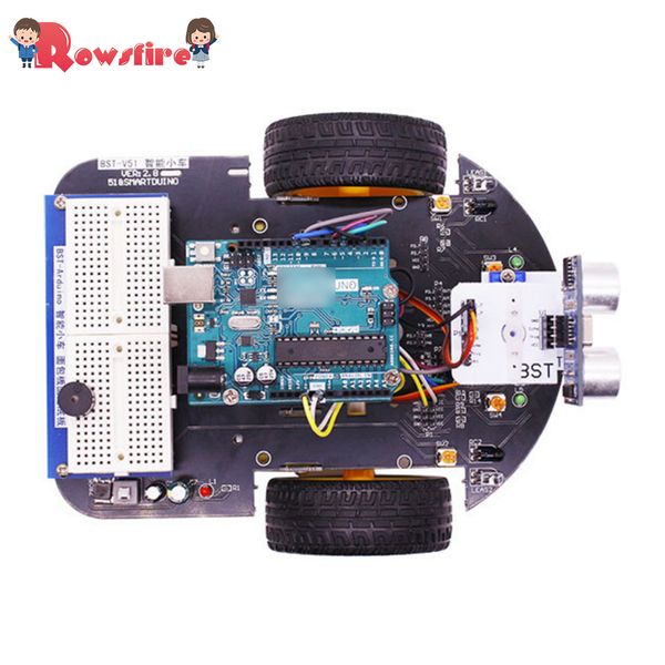 2-in-1 project super starter kit smart robot car with tutorial programme toys for arduino with r3 mainboard standard version
2-in-1 project super starter kit smart robot car with tutorial programme toys for arduino with r3 mainboard standard version