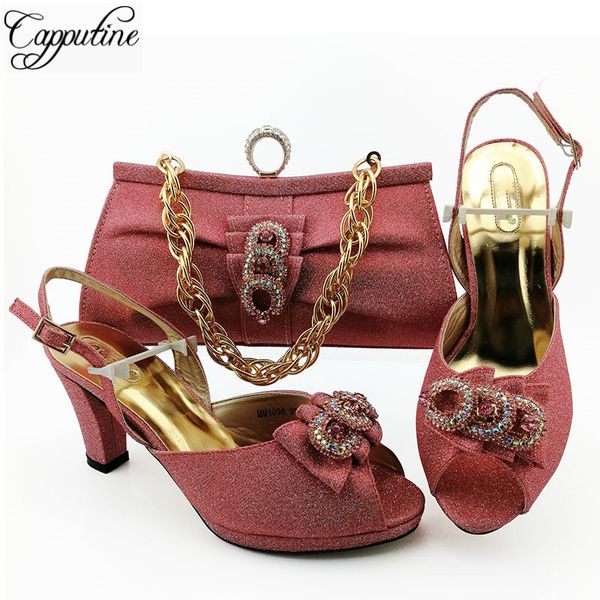 red high heel sandal shoes and clutch handbag set for wedding/party mm1096 heel height 8.5cm, Black
red high heel sandal shoes and clutch handbag set for wedding/party mm1096 heel height 8.5cm, Black