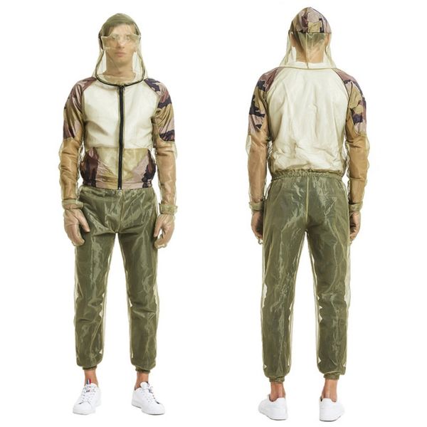 quick-drying protective suit set outdoor wild fishing anti-mosquito bee/pest suit jacket pants gloves for camping hiking hunting, Blue;black
quick-drying protective suit set outdoor wild fishing anti-mosquito bee/pest suit jacket pants gloves for camping hiking hunting, Blue;black