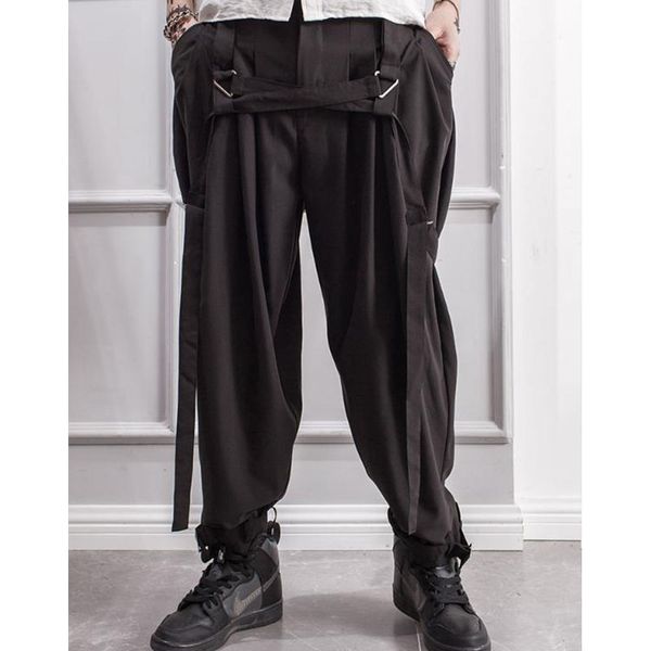 boots pants breeches men loose harem pants feet trousers trousers adjustable adjustable style handsome slimming strap d, Black
boots pants breeches men loose harem pants feet trousers trousers adjustable adjustable style handsome slimming strap d, Black