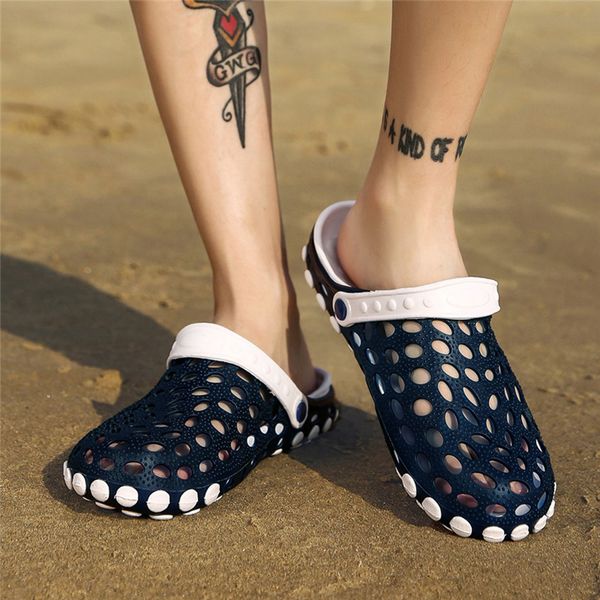 2020 new male shoes men sandals summer outdoor mens fashion flat walking beach shoes sea quick hole shoe beach slipper men, Black
2020 new male shoes men sandals summer outdoor mens fashion flat walking beach shoes sea quick hole shoe beach slipper men, Black
