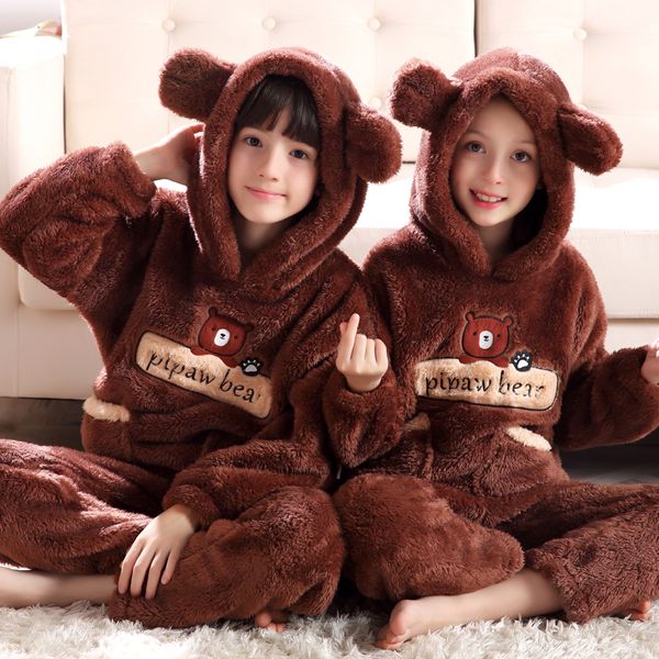 women's sleepwear h5648 girls pajamas autumn winter girl teenager coral fleece cartoon flannel home clothes female hooded soft lovely, Black;red
women's sleepwear h5648 girls pajamas autumn winter girl teenager coral fleece cartoon flannel home clothes female hooded soft lovely, Black;red