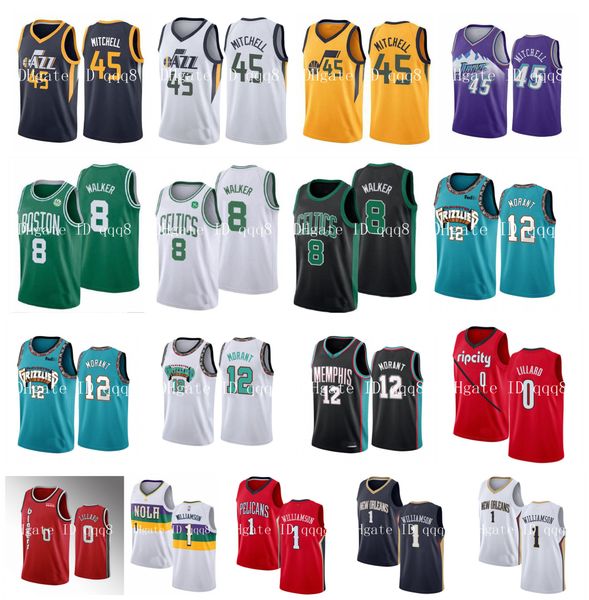 donovan 45 mitchell ncaa damian 0 lillard zion 1 williamson 12 ja morant 8 kemba walker 2020 new mens embroidery college basketball jerseys, Black
donovan 45 mitchell ncaa damian 0 lillard zion 1 williamson 12 ja morant 8 kemba walker 2020 new mens embroidery college basketball jerseys, Black