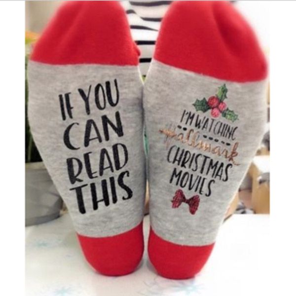 1pair hallmark movies soft socks christmas letters printed women winter warm socks gifts -drop
1pair hallmark movies soft socks christmas letters printed women winter warm socks gifts -drop