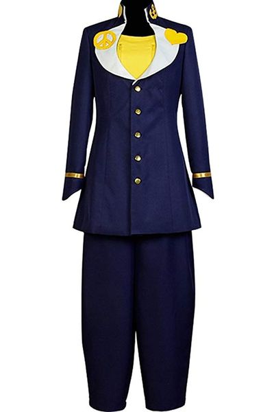 jojo's bizarre adventure higashikata josuke cosplay costume halloween uniform outfit, Black
jojo's bizarre adventure higashikata josuke cosplay costume halloween uniform outfit, Black