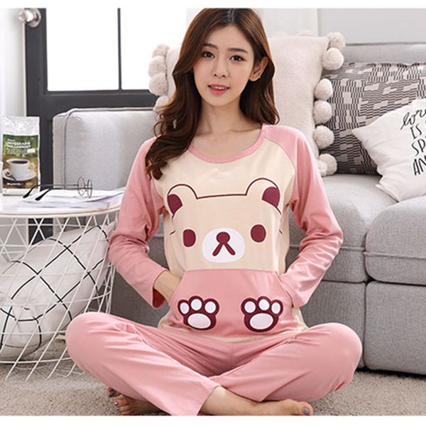 mishi sleeve cartoon print girl ladies cute sleepwear woman's long sleeved home sleepwear clothes sleep wear women pajamas sets, Blue;gray
mishi sleeve cartoon print girl ladies cute sleepwear woman's long sleeved home sleepwear clothes sleep wear women pajamas sets, Blue;gray