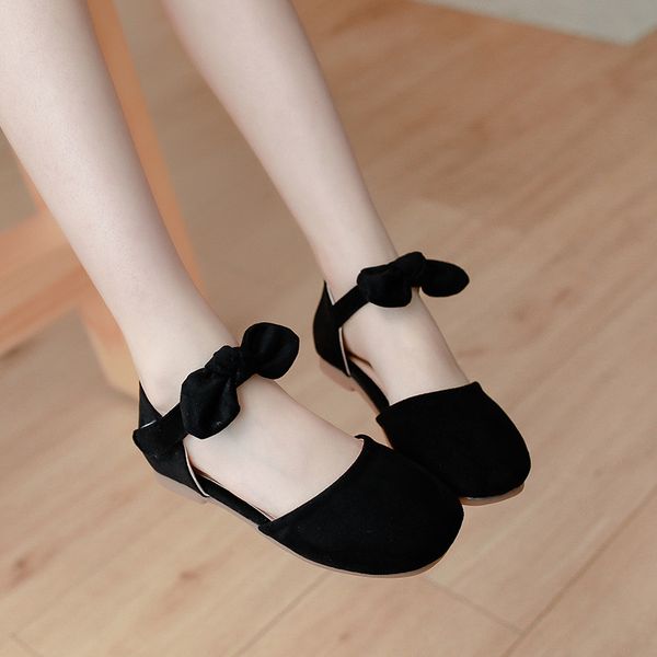 new girls shoes kids summer baotou half sandals korean fashion princess shoes bowknot children' leather d65, Black;grey
new girls shoes kids summer baotou half sandals korean fashion princess shoes bowknot children' leather d65, Black;grey