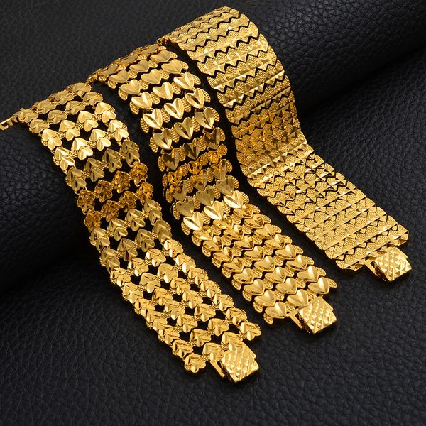 anniyo 21cm 3cm, width bracelet bangle women men gold color & copper ethiopian jewelry african bangle arab wedding gifts #227506, Golden;silver
anniyo 21cm 3cm, width bracelet bangle women men gold color & copper ethiopian jewelry african bangle arab wedding gifts #227506, Golden;silver