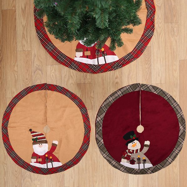 2019 christmas tree skirt natal new year's day decoration annual decoration santa and snowman home xmas tree skirt new year
2019 christmas tree skirt natal new year's day decoration annual decoration santa and snowman home xmas tree skirt new year