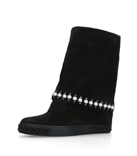 black suede slip-on pearl embellished women knee high boots shoes autumn winter gladiator long boots shoes woman lady
black suede slip-on pearl embellished women knee high boots shoes autumn winter gladiator long boots shoes woman lady