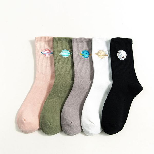 1 pair new fashion embroidery planet universe creative funny socks happy harajuku cotton woman socks for girls in tube, Black;white
1 pair new fashion embroidery planet universe creative funny socks happy harajuku cotton woman socks for girls in tube, Black;white