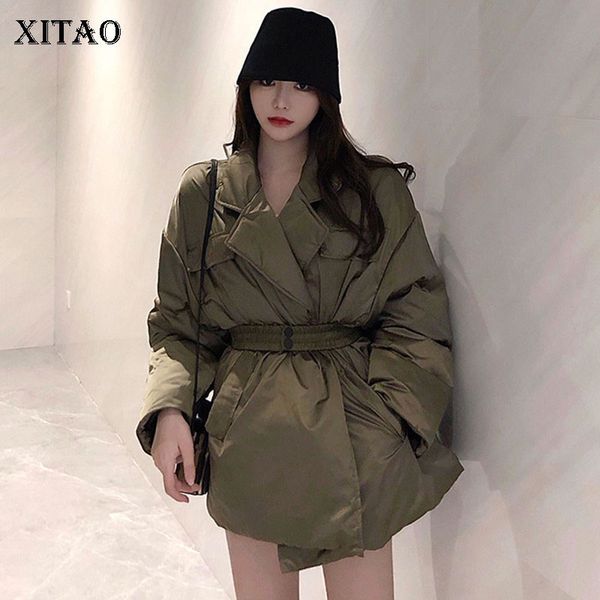 xitao bandage fashion down coat women 2019 winter full sleeve wide waist goddess fan casual minority loose down coat dmy1698, Black
xitao bandage fashion down coat women 2019 winter full sleeve wide waist goddess fan casual minority loose down coat dmy1698, Black