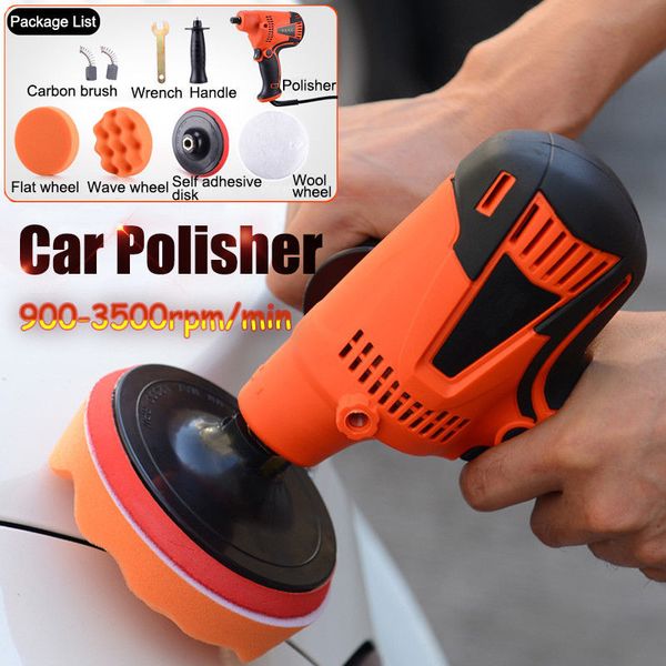 6 speed 800w electric car polisher 900-3500rpm furniture polishing waxing machine adjustable-speed sponge leaning polishing tool
6 speed 800w electric car polisher 900-3500rpm furniture polishing waxing machine adjustable-speed sponge leaning polishing tool