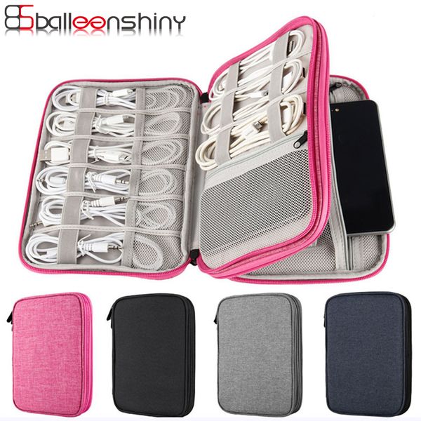 balleenshiny polyester digital accessories storage bag portable usb cable charger earphone neaten waterproof travel organizer
balleenshiny polyester digital accessories storage bag portable usb cable charger earphone neaten waterproof travel organizer