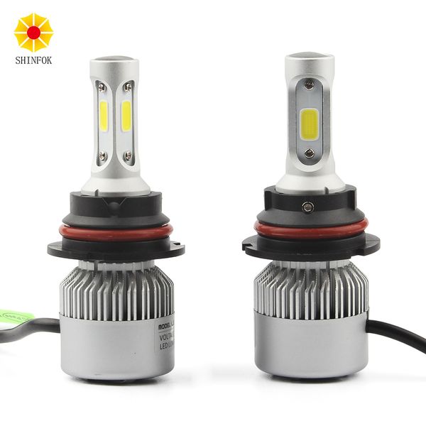 9007 hb5 hi lo car led headlight 2pcs high power bulb super bright beam 72w cob chips 6000k white auto repalcement headlamp
9007 hb5 hi lo car led headlight 2pcs high power bulb super bright beam 72w cob chips 6000k white auto repalcement headlamp