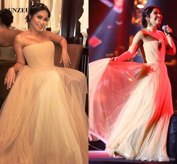strapless long gown tulle evening dresses saudi arabic singer celebrity formal gowns a-line elegant party dress, Black;red
strapless long gown tulle evening dresses saudi arabic singer celebrity formal gowns a-line elegant party dress, Black;red