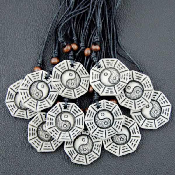 wholesale 12 pcs cool men women's taoism tai chi pendants necklaces bagua charms for male female jewelry gift, Silver
wholesale 12 pcs cool men women's taoism tai chi pendants necklaces bagua charms for male female jewelry gift, Silver