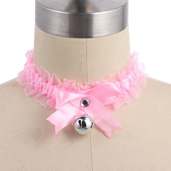 1pc bow knot small bell gothic collar choker tools necklace colar neck dress pendant jewelry gift accessories for women, Silver
1pc bow knot small bell gothic collar choker tools necklace colar neck dress pendant jewelry gift accessories for women, Silver