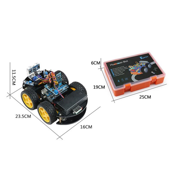 diy obstacle avoidance smart programmable robot car educational learning kit for arduino uno high tech toy for christmas
diy obstacle avoidance smart programmable robot car educational learning kit for arduino uno high tech toy for christmas