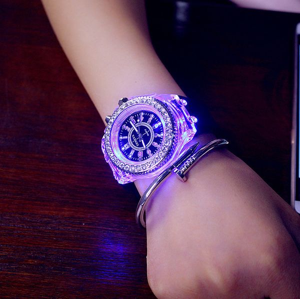 sell women mens watch led lights brand luxury unique luminescent female clock reloj mujer relogio feminino ladies watch relogios, Slivery;brown
sell women mens watch led lights brand luxury unique luminescent female clock reloj mujer relogio feminino ladies watch relogios, Slivery;brown