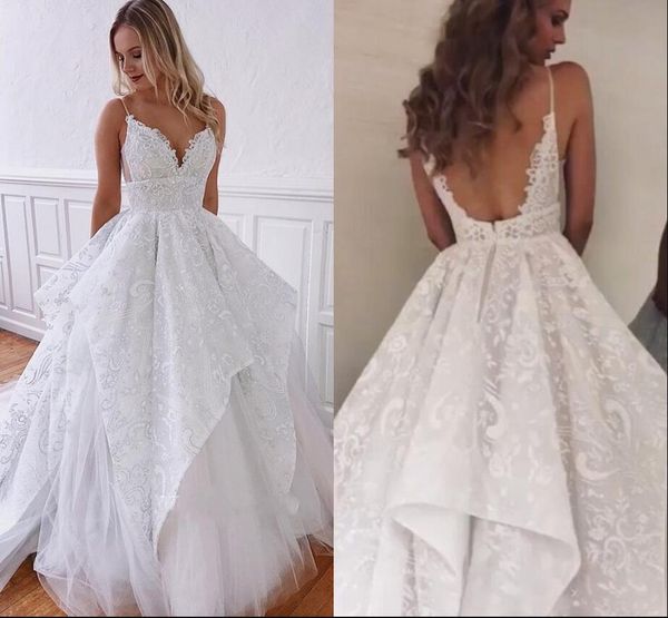 beach style spaghetti straps lace wedding dresses tiered skirts a-line white backless charming brides gowns plus size
beach style spaghetti straps lace wedding dresses tiered skirts a-line white backless charming brides gowns plus size