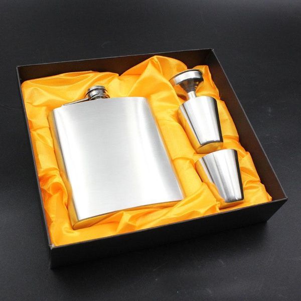 7oz stainless steel hip flask gift set russian hip flask for wine hopper sets man small portable mini funnel wine flask sets
7oz stainless steel hip flask gift set russian hip flask for wine hopper sets man small portable mini funnel wine flask sets