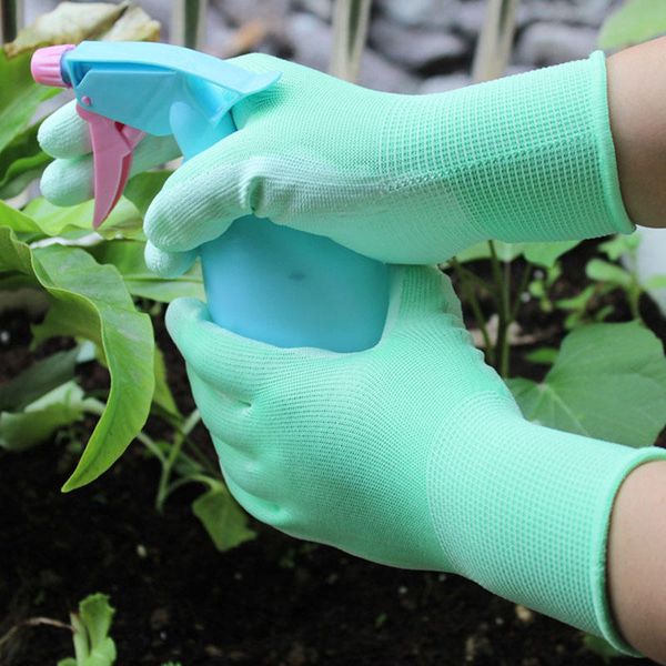 gardening protective pu gloves 1 pair soft antiskid breathable green glove for watering housekeeping
gardening protective pu gloves 1 pair soft antiskid breathable green glove for watering housekeeping