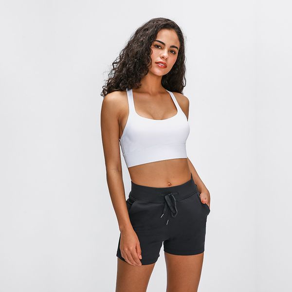sports bra gym clothes women 8 line backless of lu yoga outfits sports solid color push up crossing bras, Gray
sports bra gym clothes women 8 line backless of lu yoga outfits sports solid color push up crossing bras, Gray