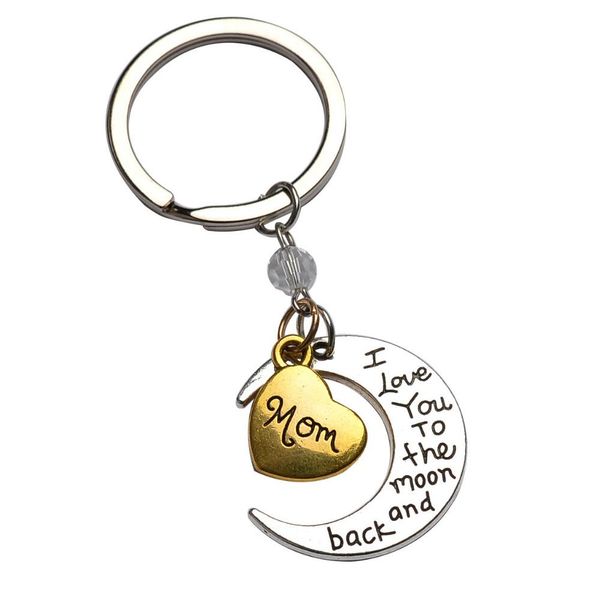 12pcs/lot new key ring silver moon wrapped gold heart family members letter "i love you to the moon and back " keychains 10 design, Slivery;golden
12pcs/lot new key ring silver moon wrapped gold heart family members letter "i love you to the moon and back " keychains 10 design, Slivery;golden