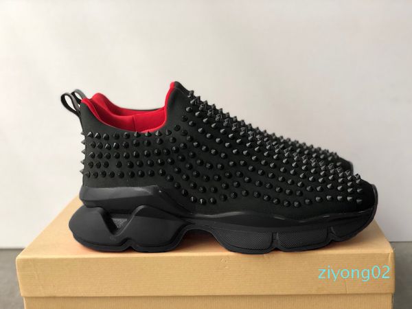 2019 designer shoes spike sock donna studded spikes sneakers red bottom mens womens spikes running shoes us 4-12.5 z02, Black
2019 designer shoes spike sock donna studded spikes sneakers red bottom mens womens spikes running shoes us 4-12.5 z02, Black