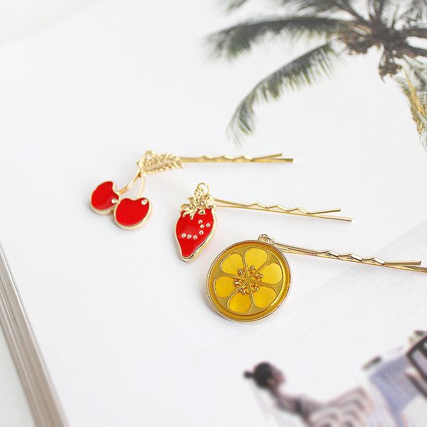sansummer metal cartoon personality super sprouting fruit strawberry cherry lemon hair clip 2018 new stylish sweet hairwear 5843, Golden;white
sansummer metal cartoon personality super sprouting fruit strawberry cherry lemon hair clip 2018 new stylish sweet hairwear 5843, Golden;white