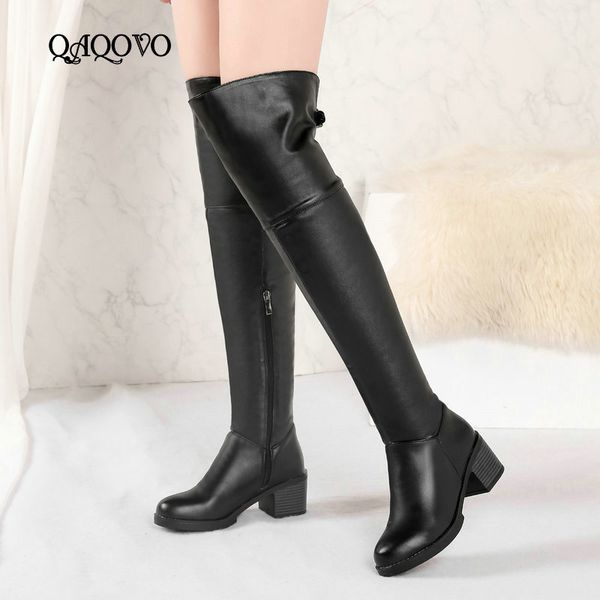 2019 thick high heels over the knee boots women pu platform buckle zipper boots autumn winter fashion ladies shoes black brown
2019 thick high heels over the knee boots women pu platform buckle zipper boots autumn winter fashion ladies shoes black brown