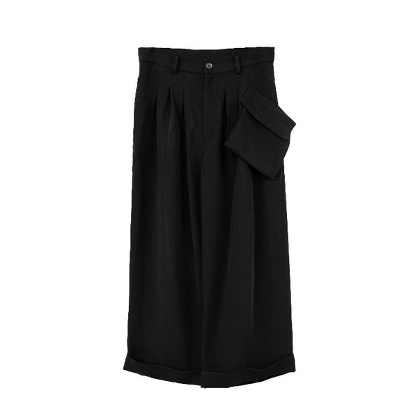 2017 men clothing gd hair stylist catwalk fashion pocket decoration loose wide leg pants costume plus size stage costumes 27-44, Black
2017 men clothing gd hair stylist catwalk fashion pocket decoration loose wide leg pants costume plus size stage costumes 27-44, Black