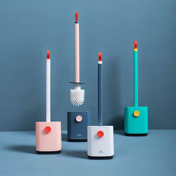 silicone toilet brush wall-mounted long handle cleaning brush household bathroom cleaning tool bathroom accessories
silicone toilet brush wall-mounted long handle cleaning brush household bathroom cleaning tool bathroom accessories