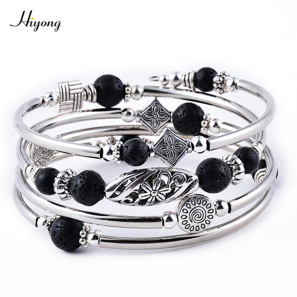 hiyong boho wrap браслет для женщин многослойный браслет натуральный лавовый камень чакра бусины эфирное масло диффузор браслет для девочек, Golden;silver 
hiyong boho wrap браслет для женщин многослойный браслет натуральный лавовый камень чакра бусины эфирное масло диффузор браслет для девочек, Golden;silver