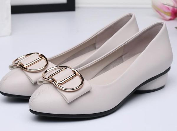 2019 women's shoes in spring and autumn with new style low heel round head bowknot mother shoes#t07, Black
2019 women's shoes in spring and autumn with new style low heel round head bowknot mother shoes#t07, Black