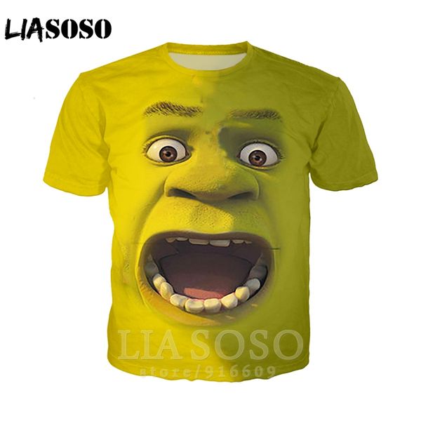 anime t-shirt fashion women harajuku shrek 3d print homme cartoon streetswear t shirt/hoodies/sweatshirt kids men t-shirt e859, White;black
anime t-shirt fashion women harajuku shrek 3d print homme cartoon streetswear t shirt/hoodies/sweatshirt kids men t-shirt e859, White;black